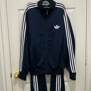 Adidas Firebird Tracksuit sweatsuit warmup soccer jogging suit jacket pants set